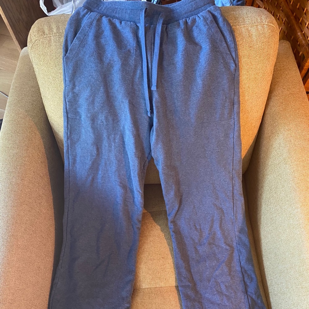 Kotn dusty blue culotte sweatpants - Picture 5 of 5